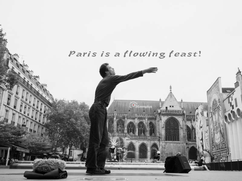 Paris is a flowing feast!